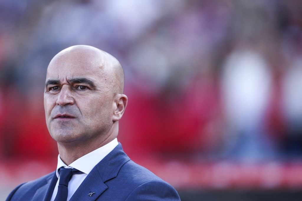 Portugal's Spanish coach Roberto Martinez is pictured before the international friendly football match between Portugal and Chile at Estadio Nacional do Jamor in Oeiras, on June 6, 2026. (Photo by PATRICIA DE MELO MOREIRA / AFP)