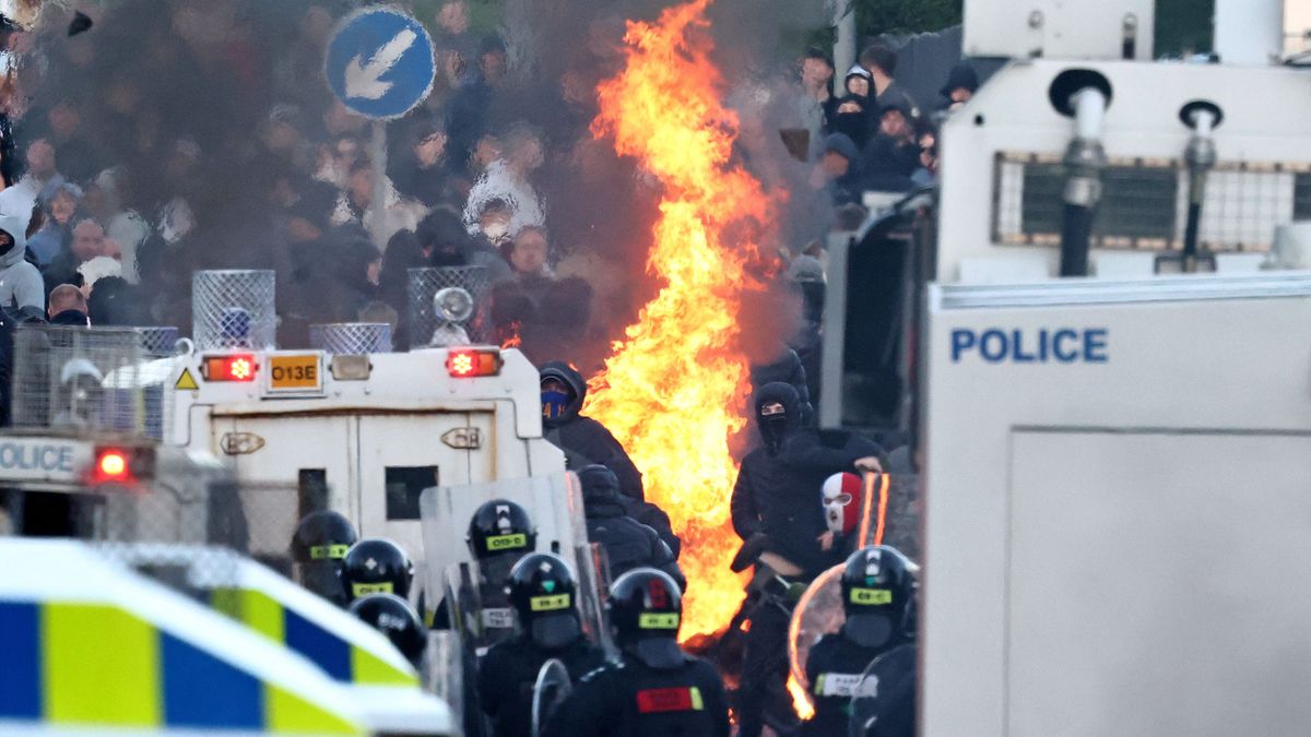 The embers of conflict still glow in Belfast