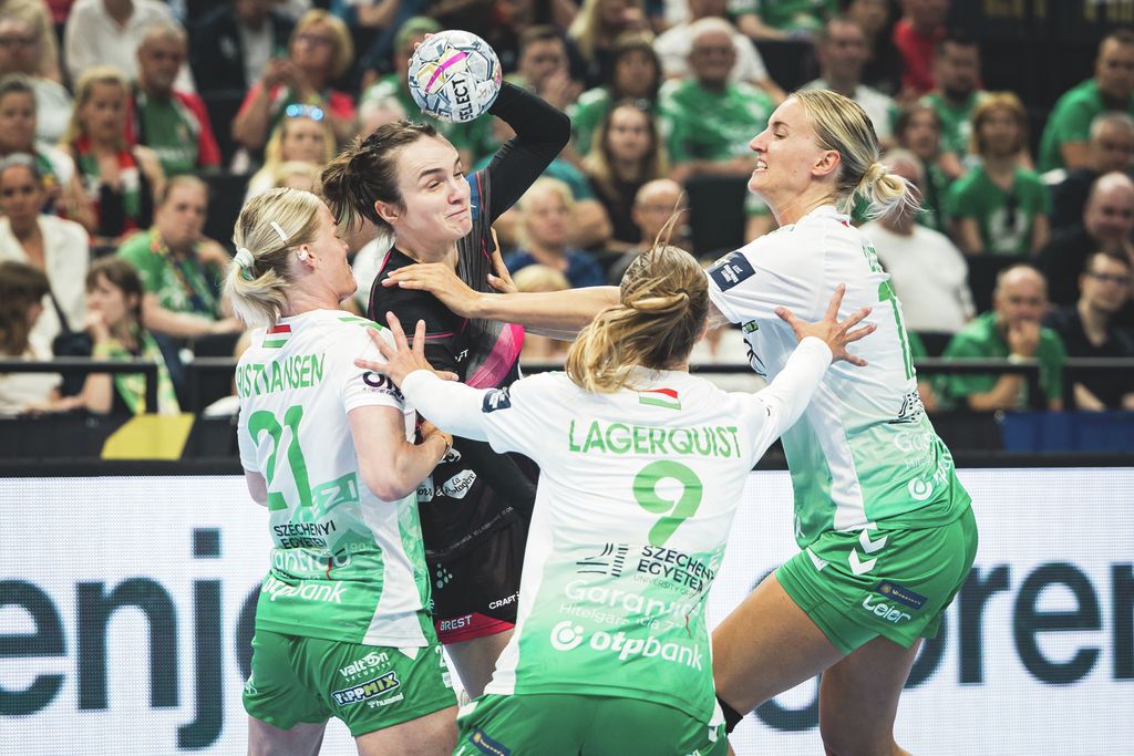 Adok-kapokból nem volt hiány a Győr és a Brest BL-elődöntőjéből az első félidőben