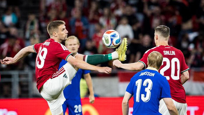 Magyarország - Finnország barátságos mérkőzés labdarúgás Varga Barnabás