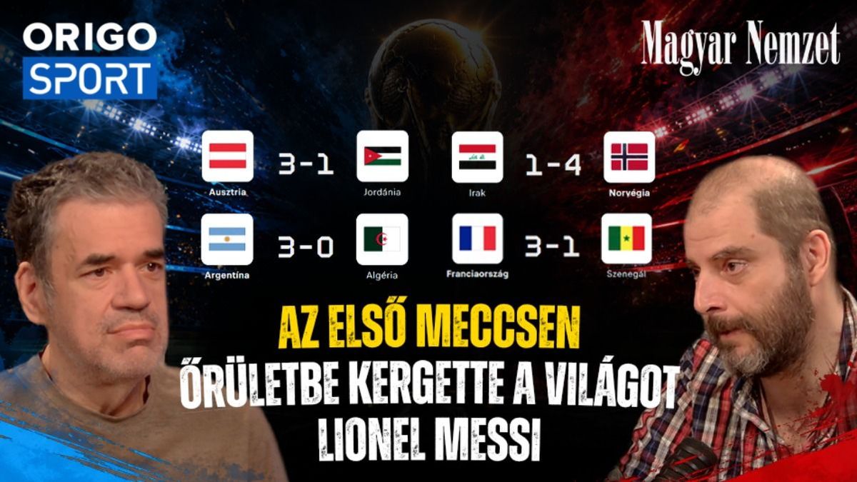 A világ már most félájultan hever Lionel Messi lábai előtt