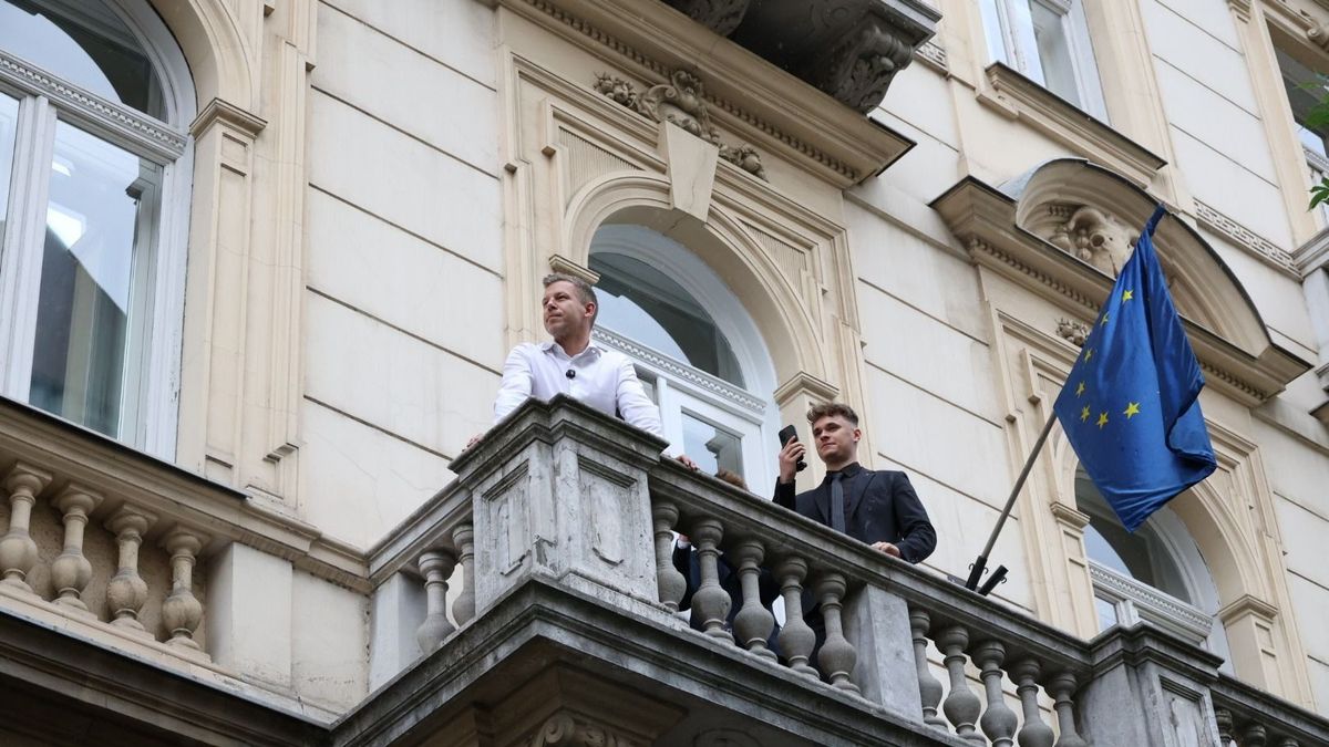 Németh Balázs: Magyar Péter szándékosan provokálta a tüntető tömeget + videó