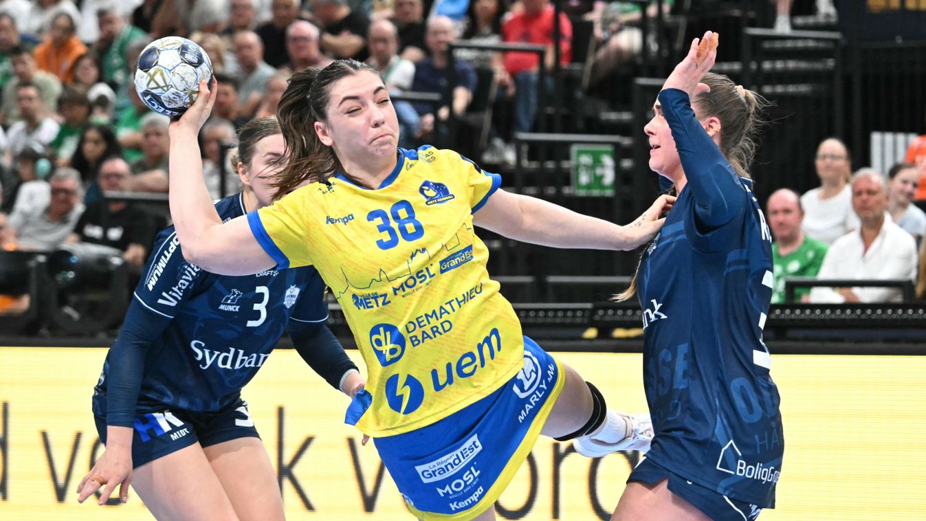 Vámos Petra egy éve már a Metz játékosaként szerepelt a budapesti négyes döntőben, most már meccset is nyerne