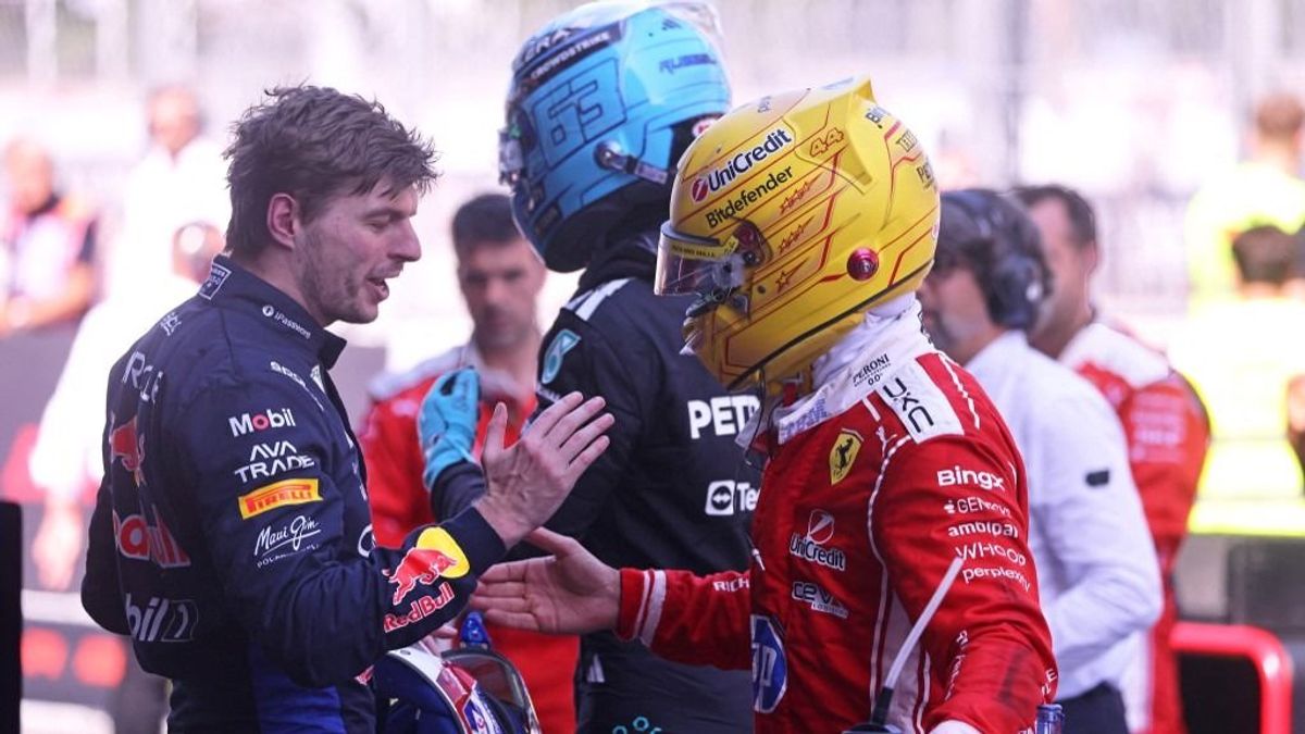 Hamilton Verstappennek, ő Russellnek szúrt oda, a Mercedesnél a szamár is szóba került