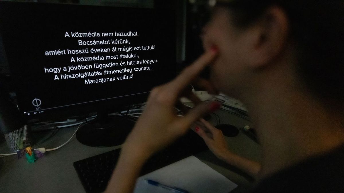 A sajtószabadság vége