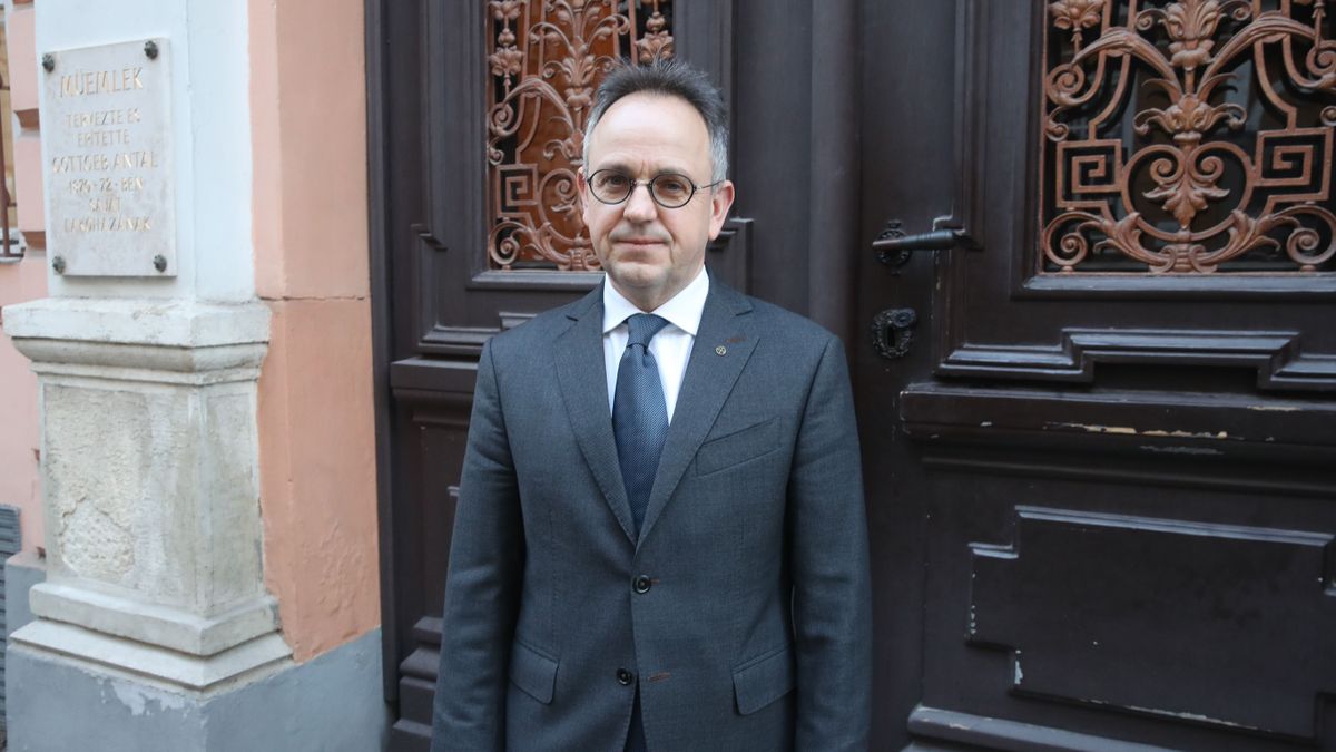 Bús Balázs, Óbuda egykori polgármestere. Fotó: Teknős Miklós