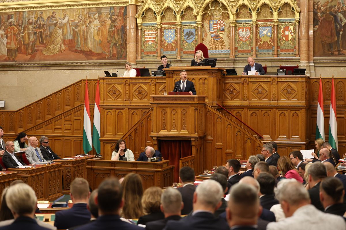 Országgyűlés Parlament Magyar Péter