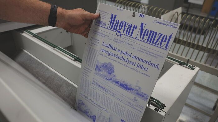 Magyar Nemzet utolsó lapszám a napilapból