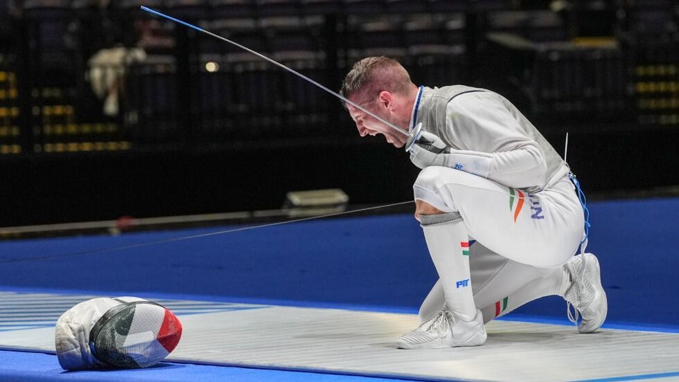Dósa Dániel az egyéniben szerzett bronzérem után a magyar férfi-tőrcsapatot is vezette a hongkongi vívó-világbajnokságon