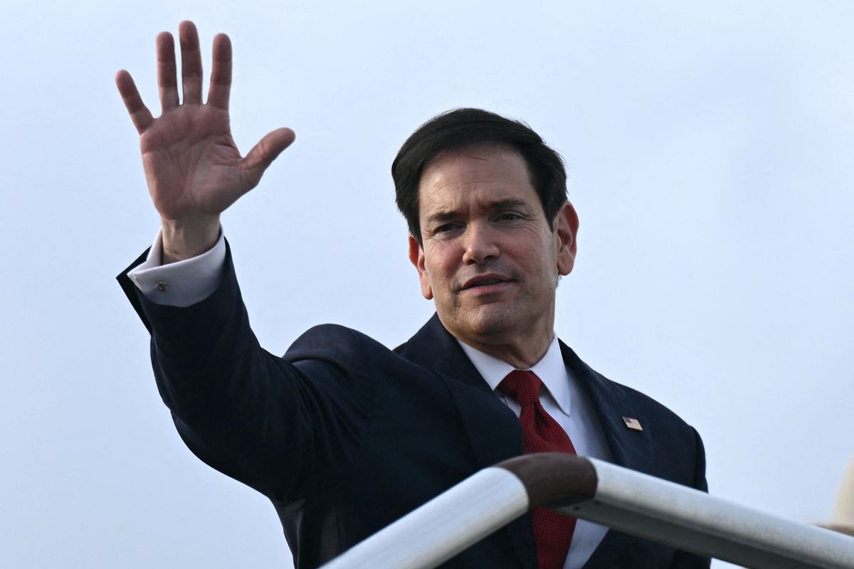 Marco Rubio vérfagyasztó üzenetet küldött az Egyesült Államok nevében Iránnak (Fotó: BRENDAN SMIALOWSKI / POOL)