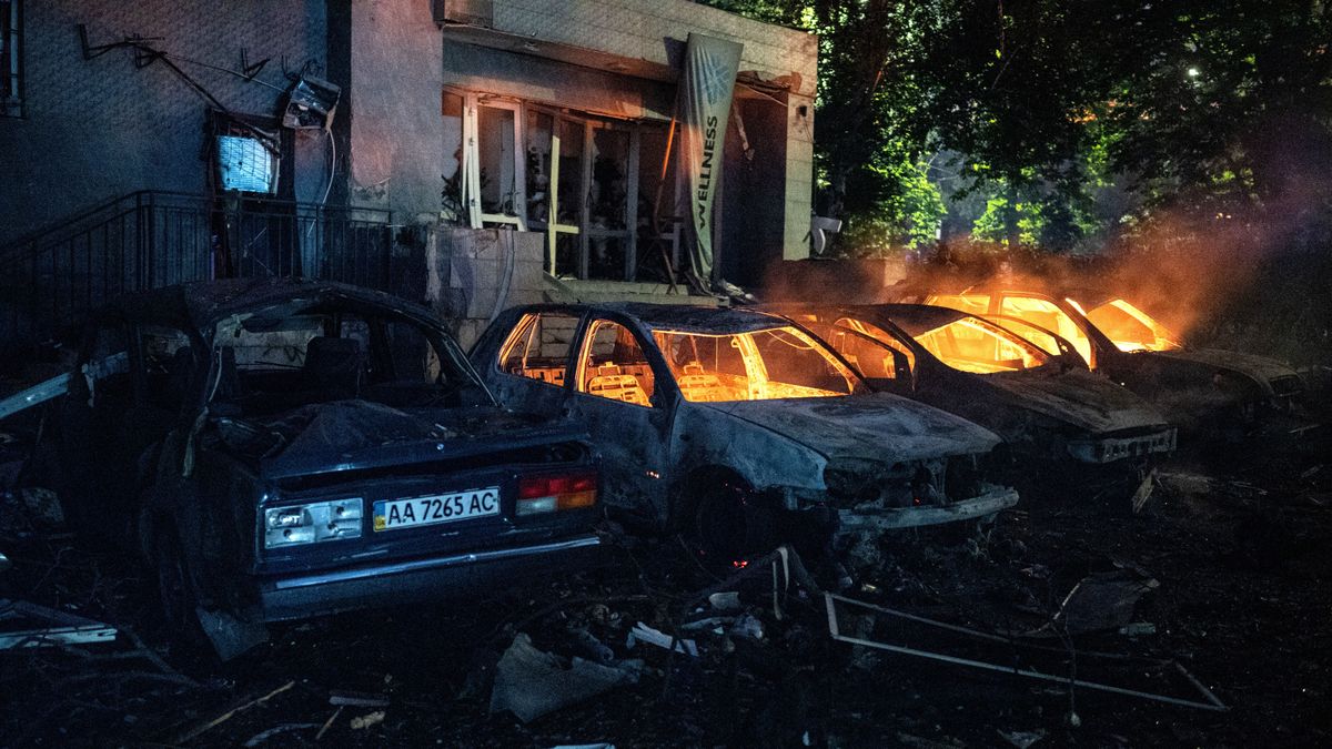 Brutal Russian attack on Kyiv reported