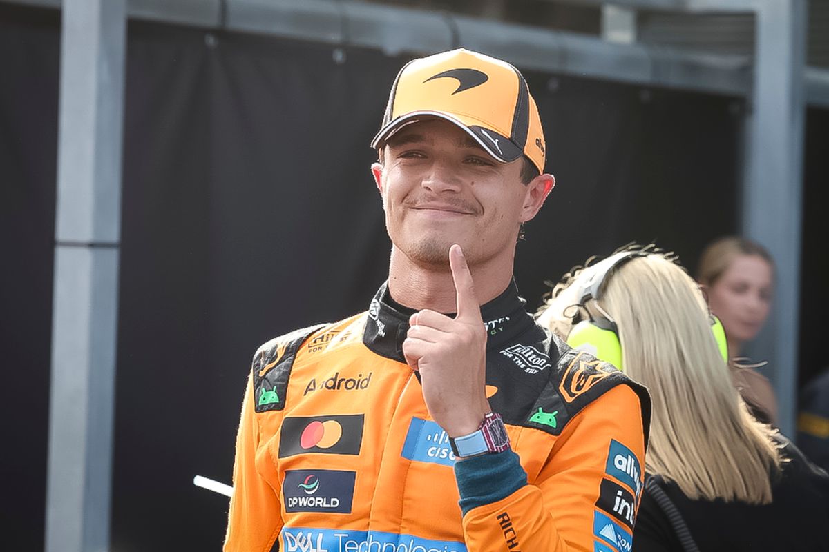 A Hungaroringen a McLaren világbajnoka, Lando Norris kezdte az élről az idei Magyar Nagydíj futamát