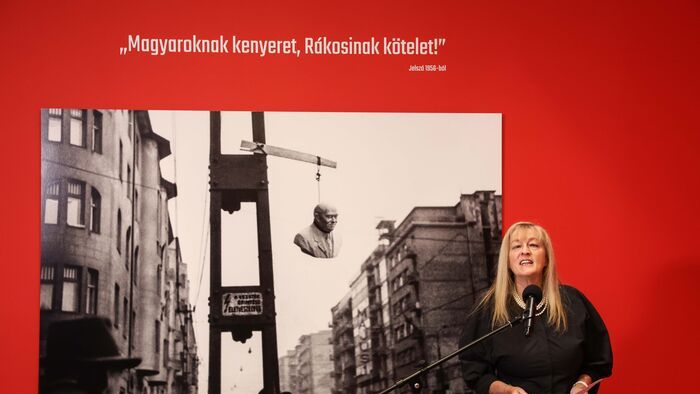 Világtörténelmet írunk 1956-2026 kiállítás Terror Háza
