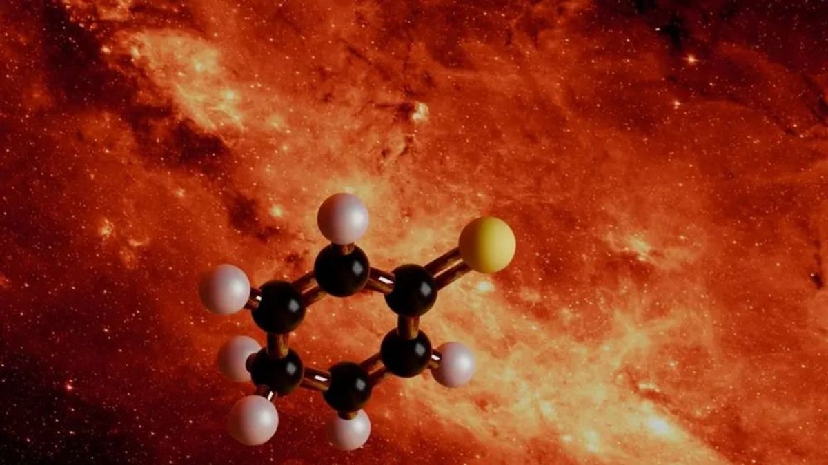 Sugar found in the central region of the Milky Way