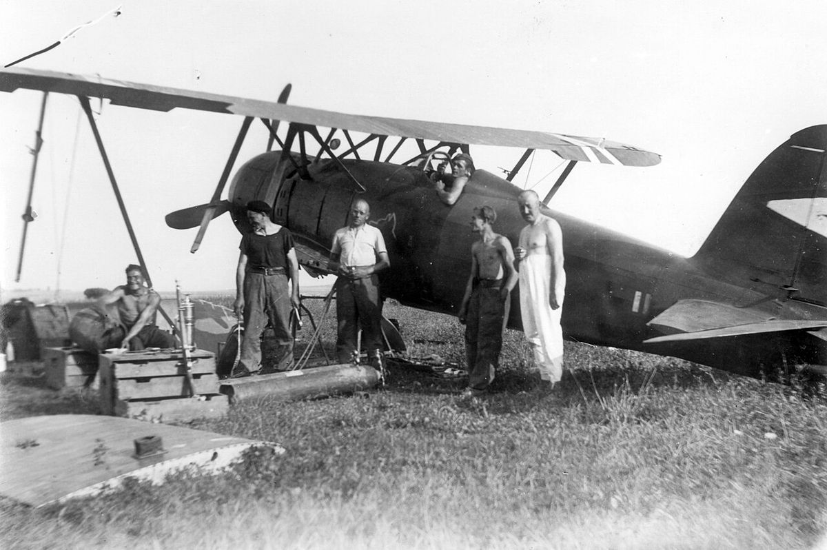 Magyar Fiat CR-42 "Falco" vadászgép