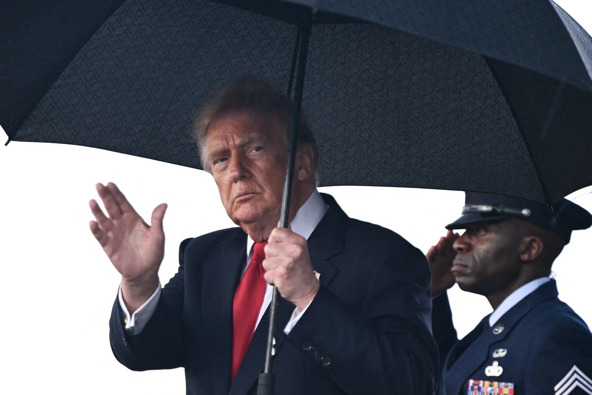 Donald Trump újabb fenyegetést küldött Iránnak (Fotó: BRENDAN SMIALOWSKI / AFP)