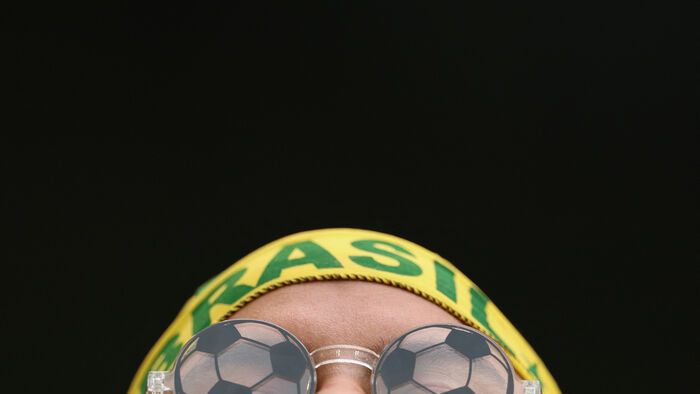 Lugas 0711
A Brazilian fan attends the 2026 World Cup Group C football match between Scotland and Brazil at the Miami Stadium in Miami Gardens on June 24, 2026. (Photo by PATRICIA DE MELO MOREIRA / AFP)