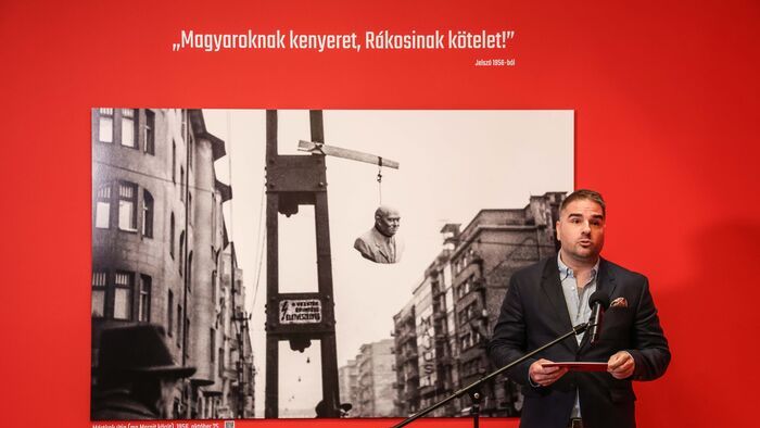 Világtörténelmet írunk 1956-2026 kiállítás Terror Háza