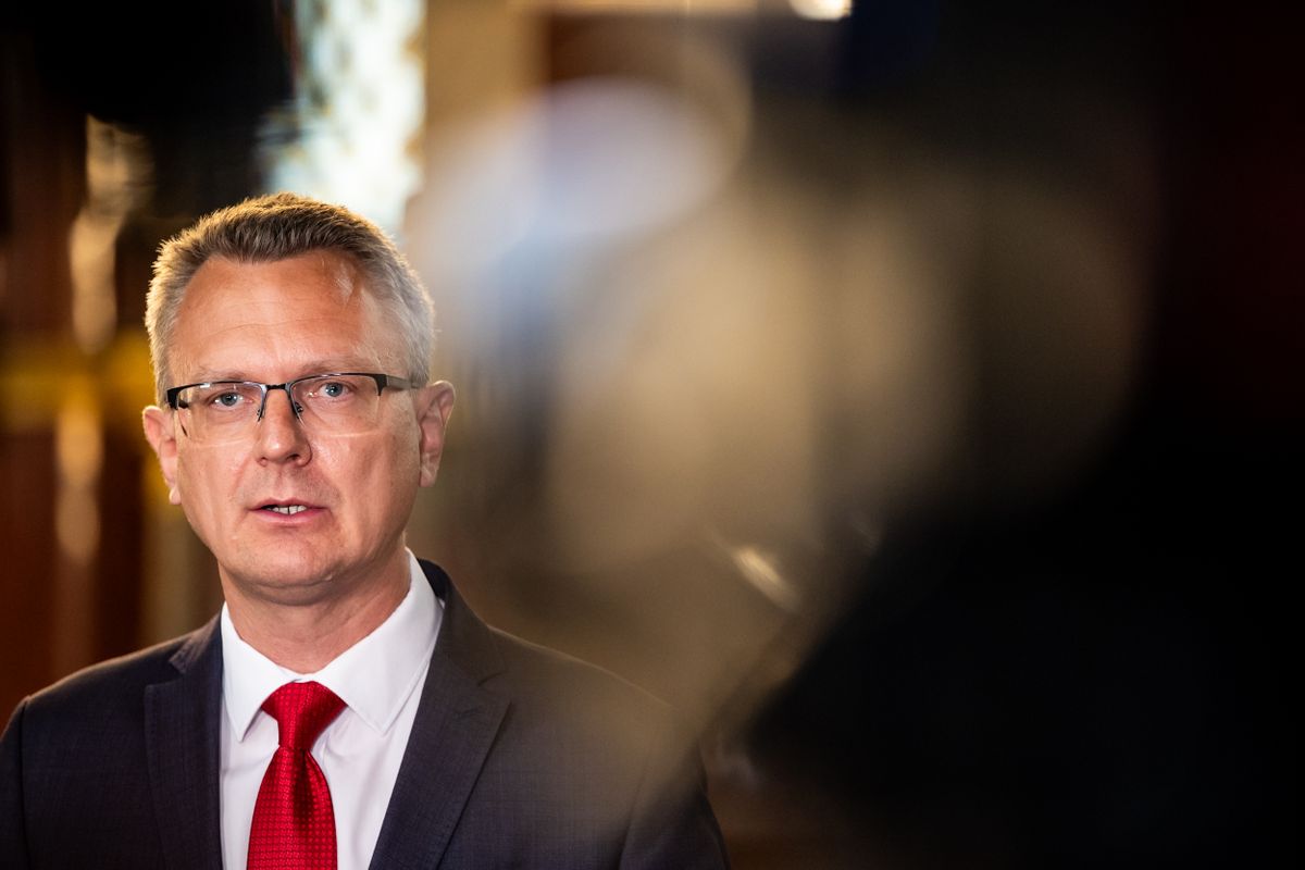 Rétvári Bence, a KDNP frakcióvezetője. Fotó: Ladóczki Balázs