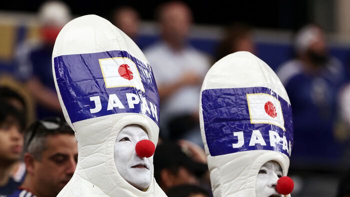 Lugas 0711
Japanese fans attend the 2026 World Cup Group F football match between Japan and Sweden at the Dallas Stadium in Arlington on June 25, 2026. (Photo by Aric Becker / AFP)