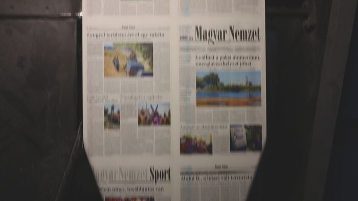 Magyar Nemzet utolsó lapszám a napilapból