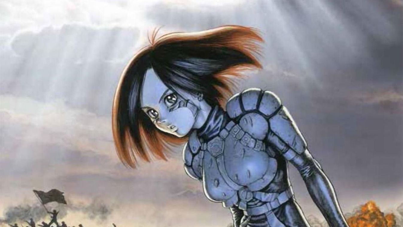 Alita, a harc anygala: Hadi krónikák (a 8. kötet borítója) Forrás: Fumax