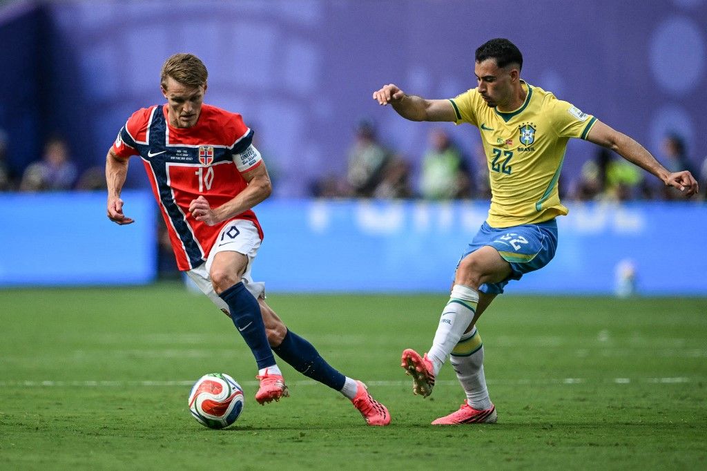 Az Arsenal-játékosok egymással is csatáztak a vb-n, Ödegaard örülhetett Martinelli ellen