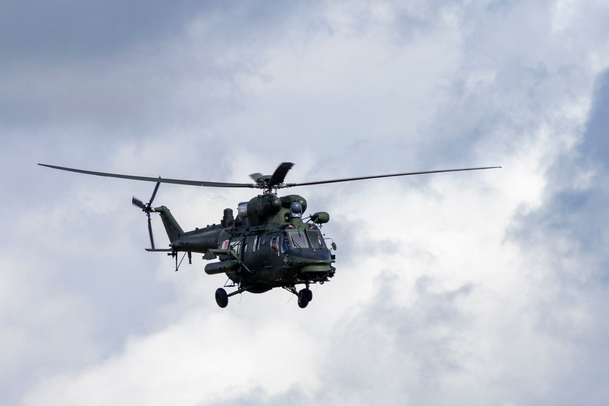 A lengyel hadsereget is riasztották már a robbanás előtt Fotó: AFP