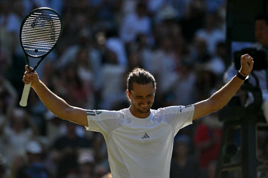 Alexander Zverev először negyeddöntős Wimbledonban