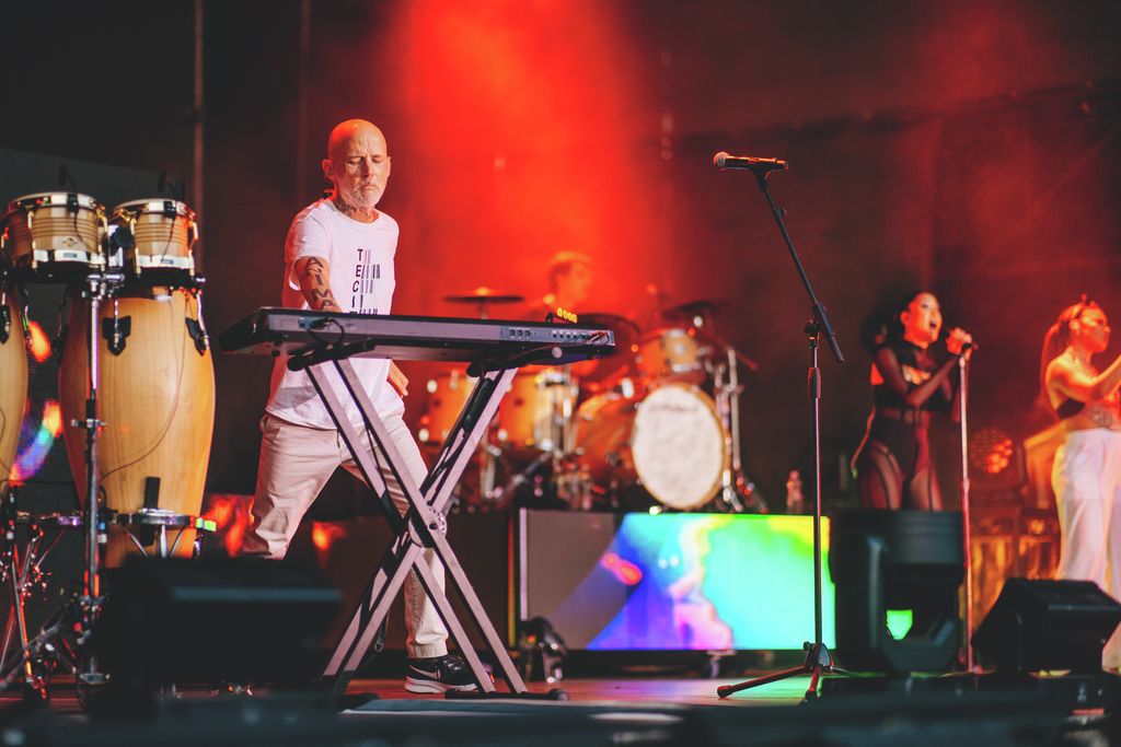 Moby koncert a Budapest Parkban