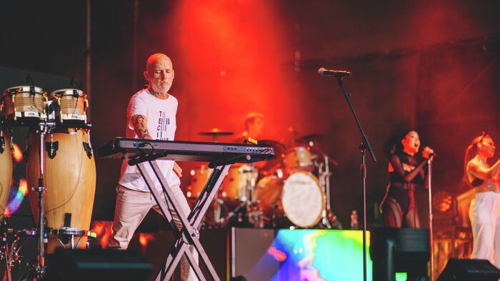 Moby koncert a Budapest Parkban