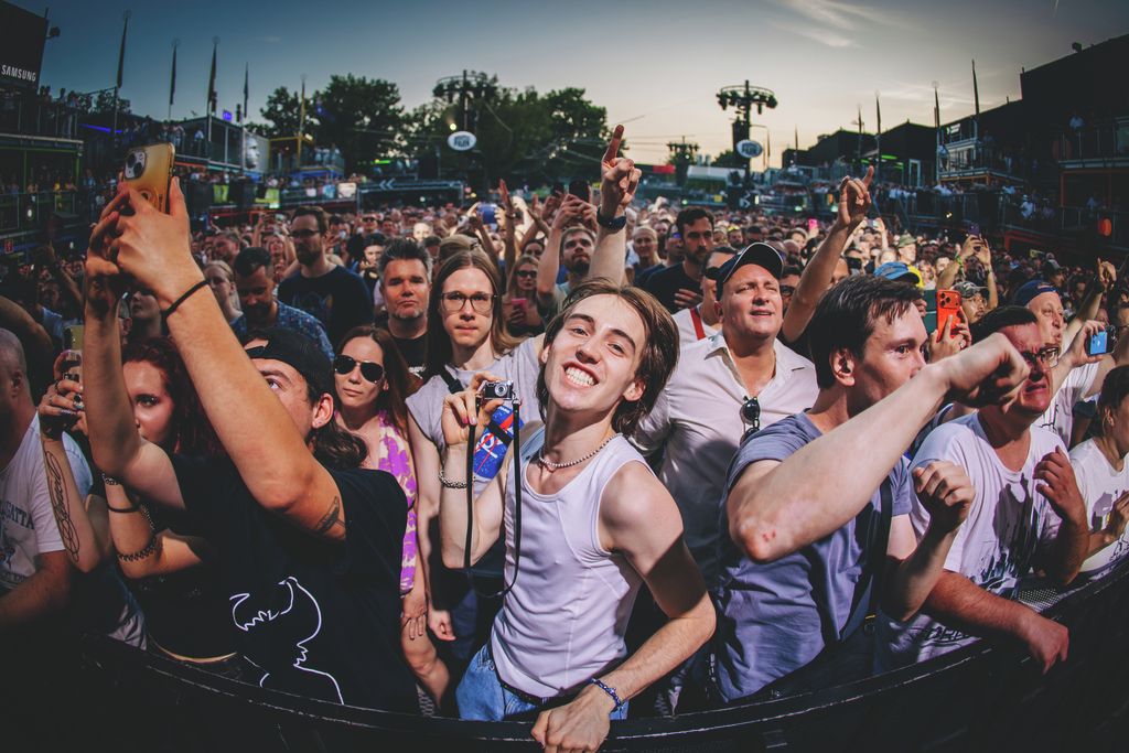 Moby koncert a Budapest Parkban