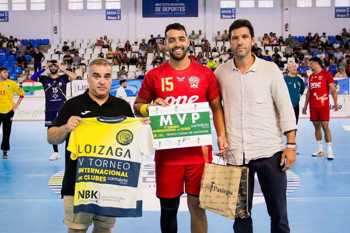 Ahmed Hesam volt a Veszprém és a teljes, bakonyiak által megnyert santanderi felkészülési torna legjobbja
