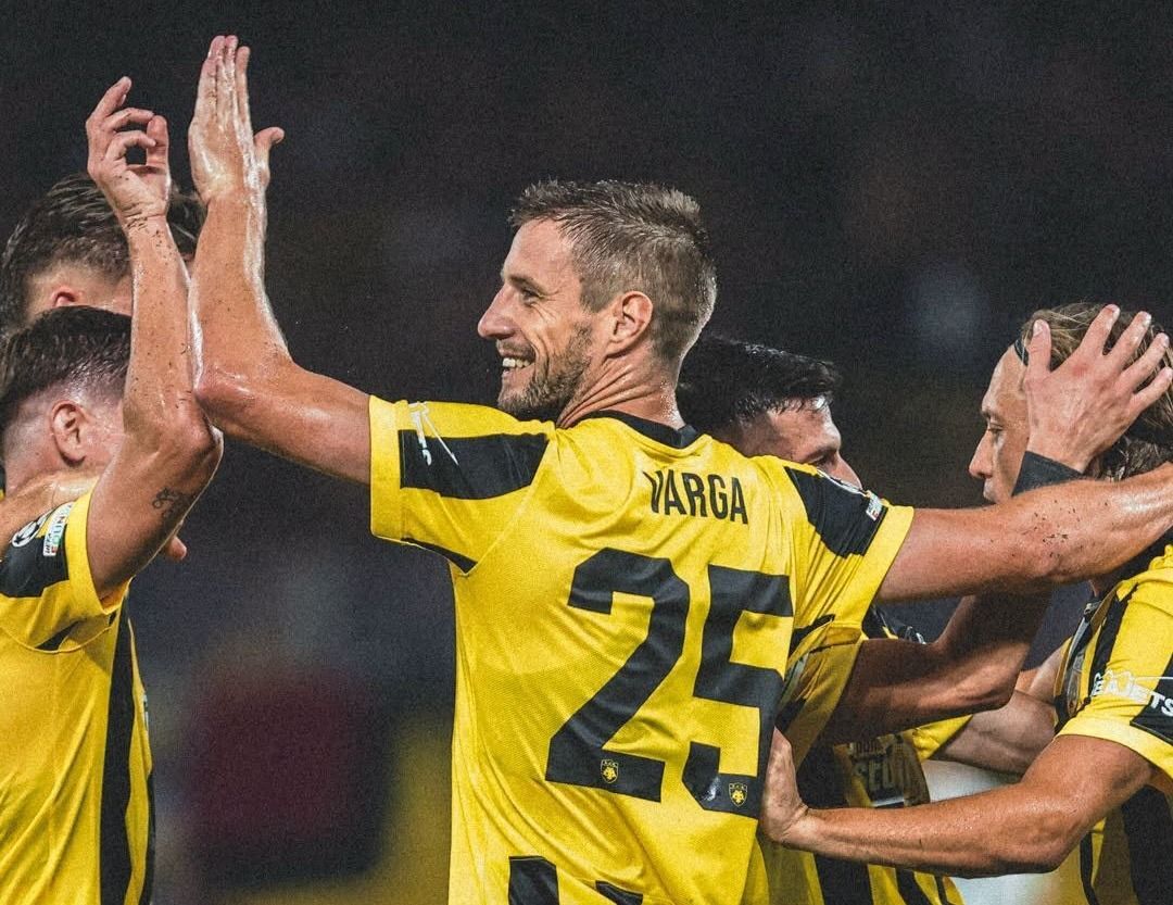 Varga Barnabás a két góljával a Bajnokok Ligája főtáblájára jutó AEK Athén hőse volt