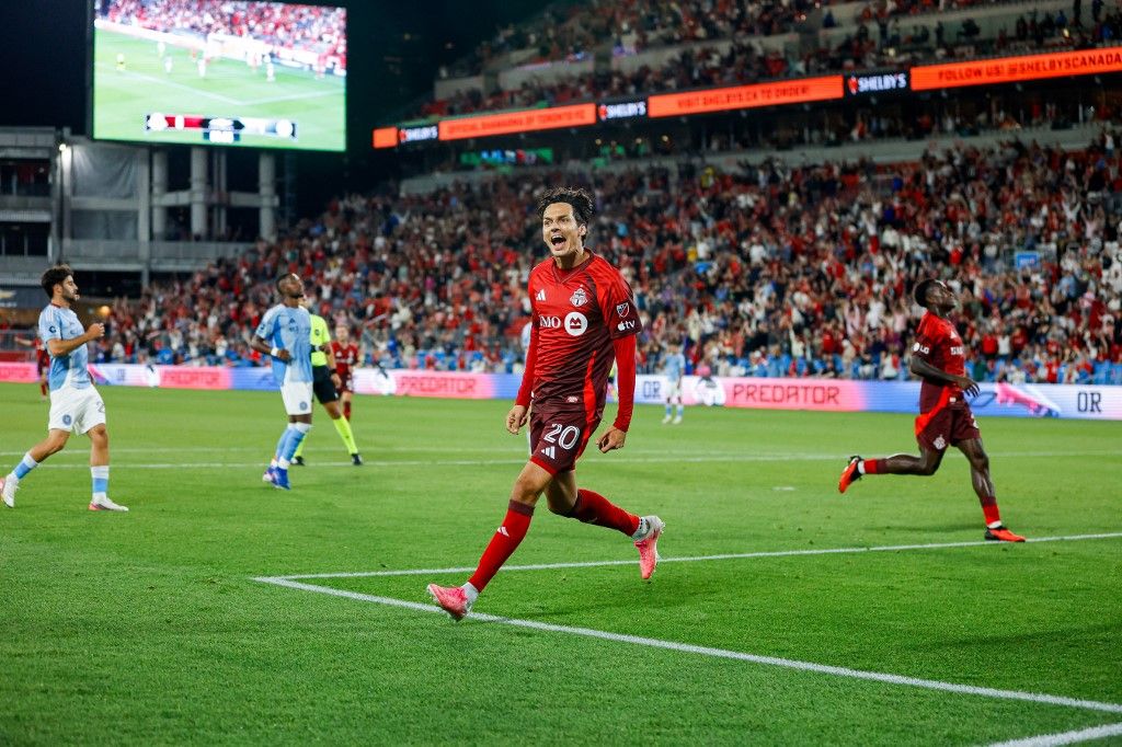 Sallói Dániel ünnepli a gólját azon az éjjel, amikor Lionel Messi négygólos varázslatán amult Amerika