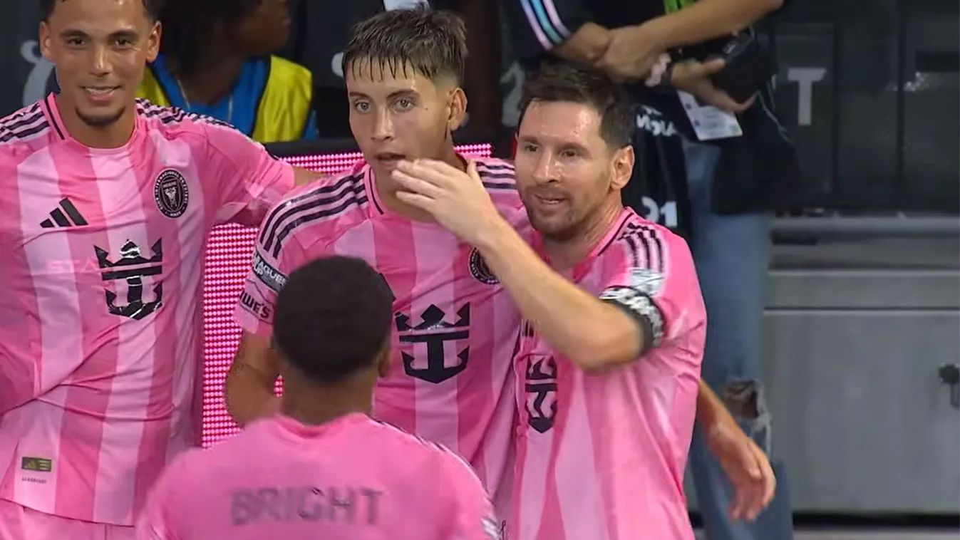 Pintér Dániel megszerezte az első gólját az Inter Miamiban, Lionel Messi is vele együtt ünnepelt, aztán jött a VAR