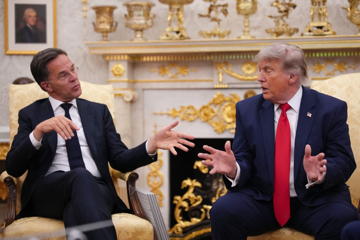 A NATO európai ága komoly veszélybe kerül az amerikai fegyverek nélkül (Fotó: ANDREW HARNIK / GETTY IMAGES NORTH AMERICA)