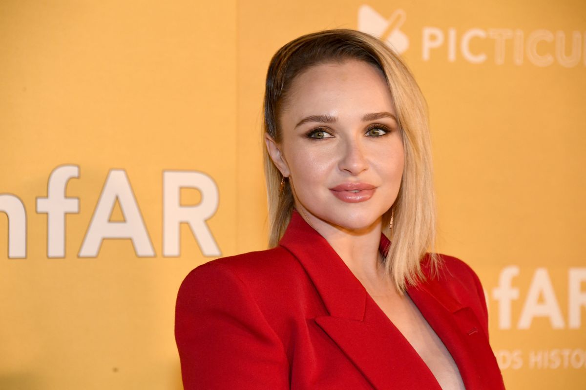 WEST HOLLYWOOD, CALIFORNIA - NOVEMBER 03: Hayden Panettiere attends amfAR Gala Los Angeles 2022 at Pacific Design Center on November 03, 2022 in West Hollywood, California.   Jon Kopaloff/Getty Images/AFP (Photo by Jon Kopaloff / GETTY IMAGES NORTH AMERICA / Getty Images via AFP)