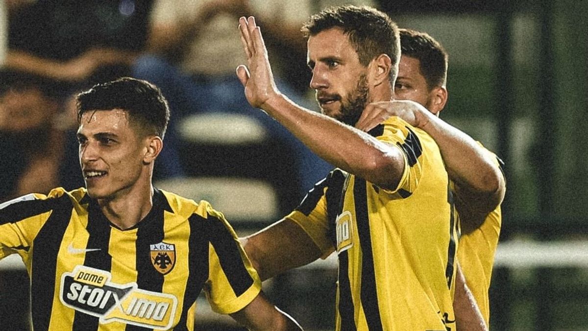 Hiába Varga gólja, az AEK tulajdonosa a pályára rontott, az edzőt nem lehetett lecsitítani