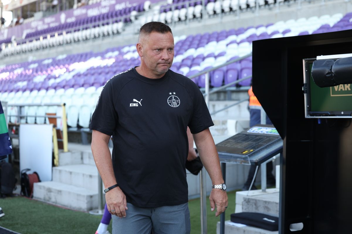 Dárdai Pál nem örülhetett győzelemnek az Újpest-MTK meccsen