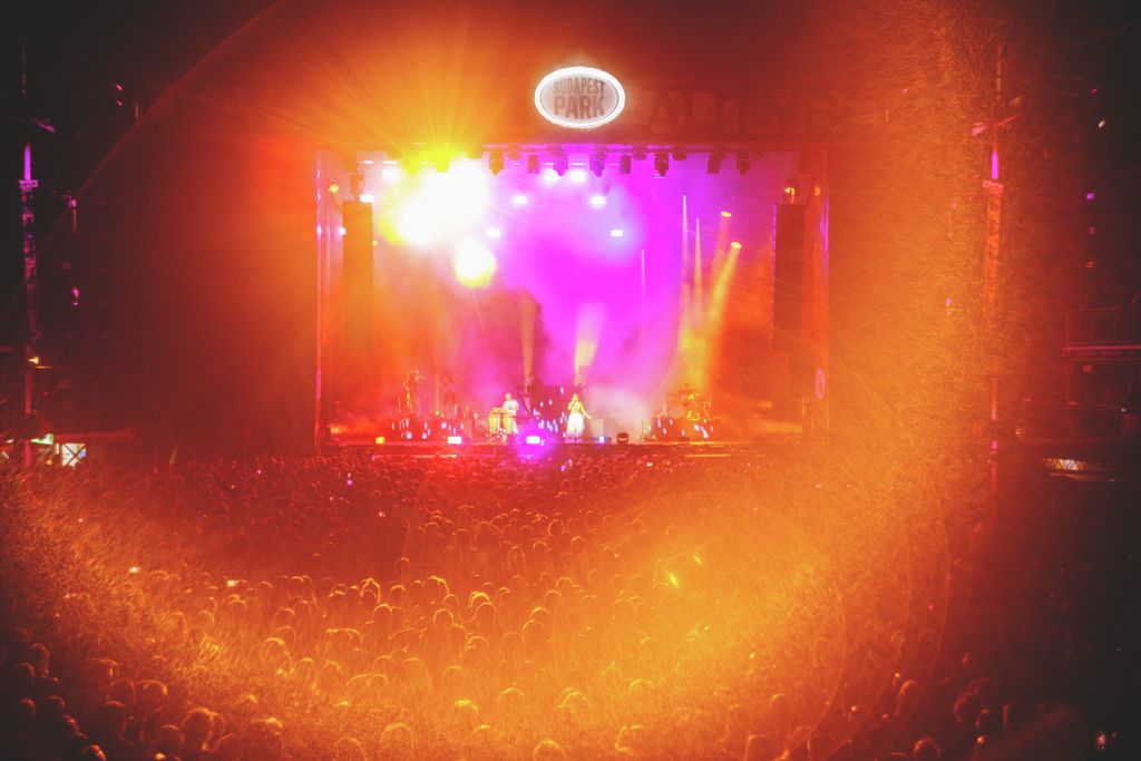 Moby koncert a Budapest Parkban