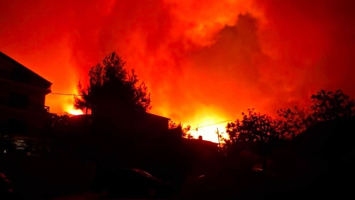Forest fire rages at popular Hungarian holiday spot, many injured