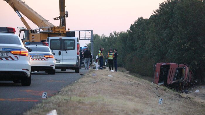 M3-as autópálya 
lengyel buszbaleset
baleset
tragédia