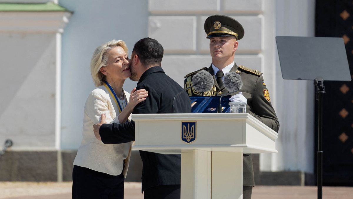 Von der Leyen: 1,4 milliárd eurót kap Ukrajna a befagyasztott orosz vagyonok után
