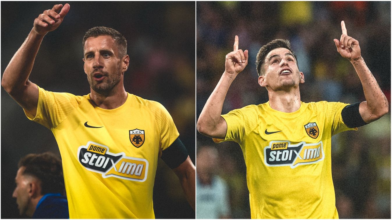 AEK Athén, görög foci, Varga Barnabás, Vitális Milán