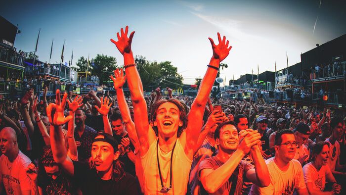 Moby koncert a Budapest Parkban