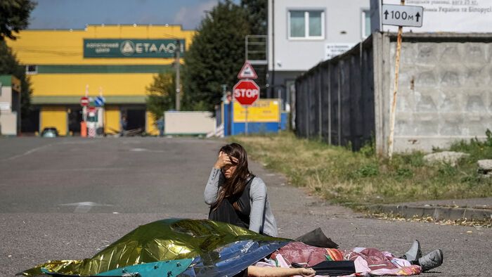 UKRAINE-CRISIS/ATTACK-KYIV REGION