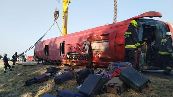 M3-as autópálya 
lengyel buszbaleset
baleset
tragédia