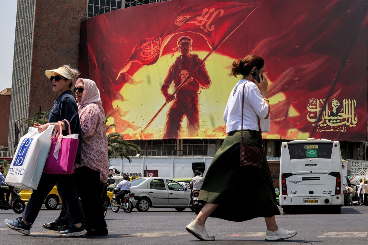 Irán új erőre kaphatott a közel-keleti háborúban (Fotó: ATTA KENARE / AFP)