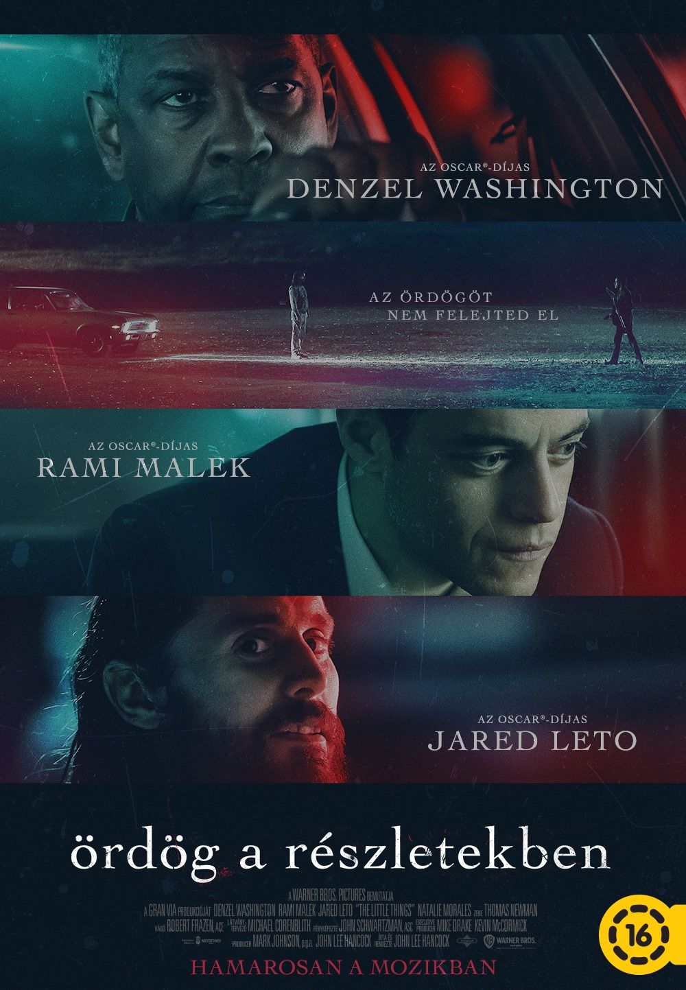 thriller, mozi, Malek, Leto, Denzel